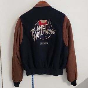 Planet Hollywood London Leather Jacket 
